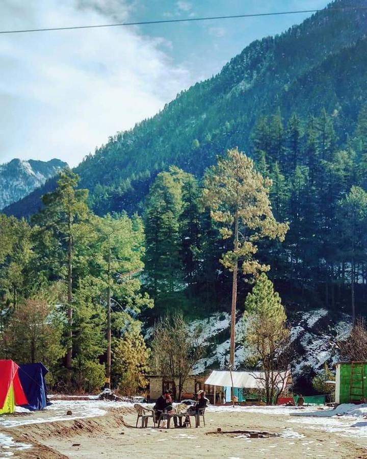 Stayhigh Camps & Cottages Kasol Kültér fotó
