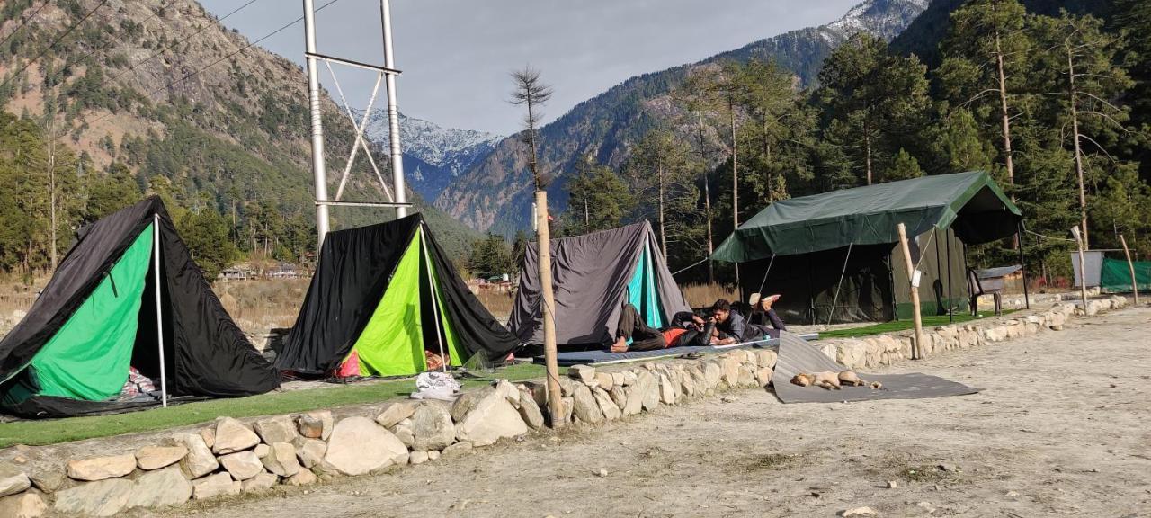 Stayhigh Camps & Cottages Kasol Kültér fotó