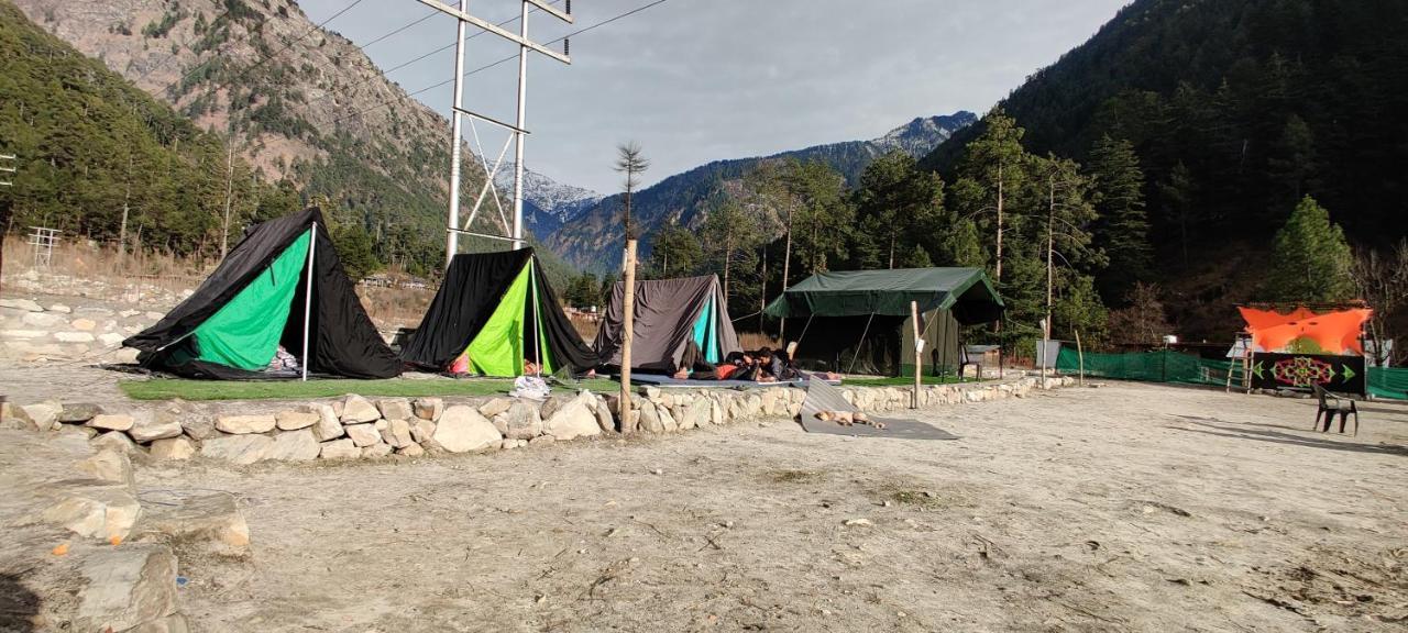 Stayhigh Camps & Cottages Kasol Kültér fotó