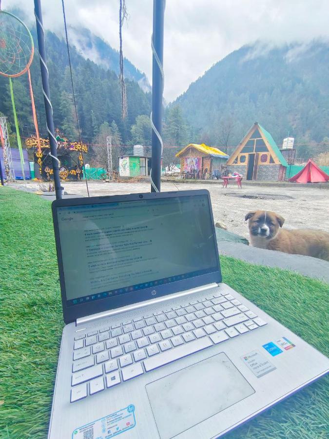 Stayhigh Camps & Cottages Kasol Kültér fotó